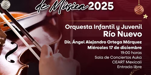 Presentaci\u00f3n de Resultados: Orquesta Infantil y Juvenil R\u00edo Nuevo