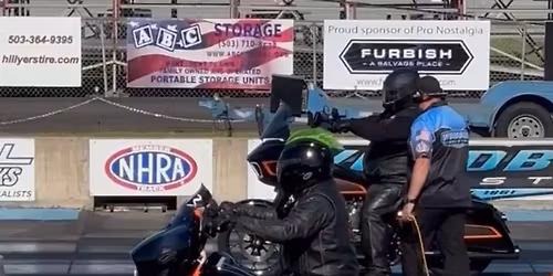 Woodburn Dragstrip and BC Harley Open House