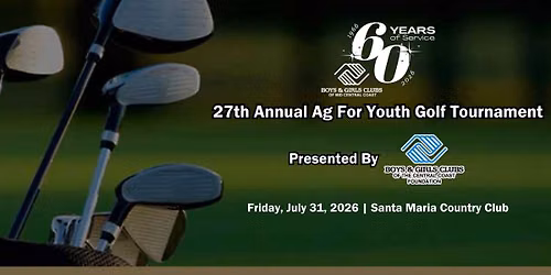27th Annual Ag For Youth Golf Tournament