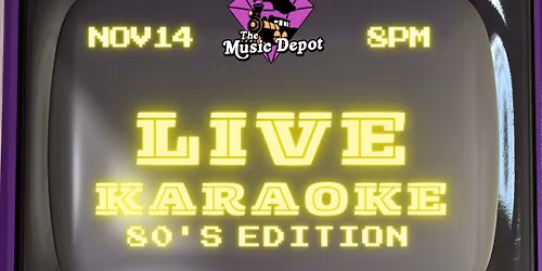 LIVE KARAOKE - 80's Night!