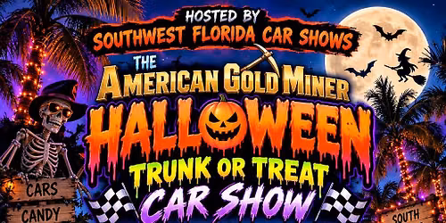 THE AMERICAN GOLD MINER HALLOWEEN TRUNK OR TREAT CAR SHOW