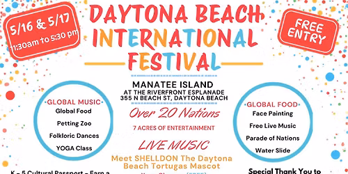 Daytona Beach International Festival - 2 DAY EVENT