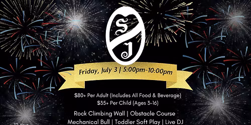 3rd of July Celebration!