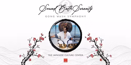 Sound Bath Serenity: Gong Wash Symphony
