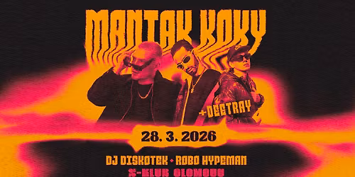 Maniak + Koky + Deetray \/ S-klub Olomouc