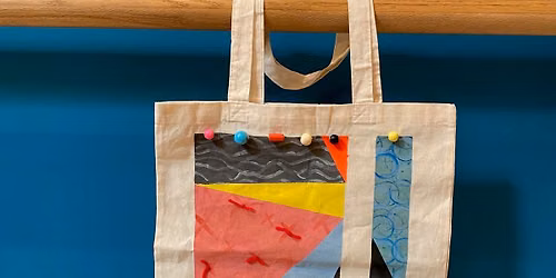 Summer Art Club: Paint and Print Tote Bag