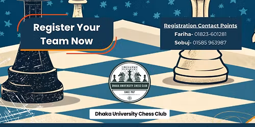 Dhaka University Inter- Department Chess Championship- 2025