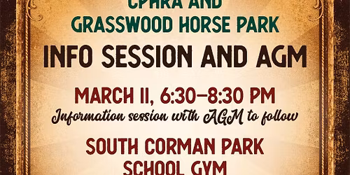 Information session and AGM