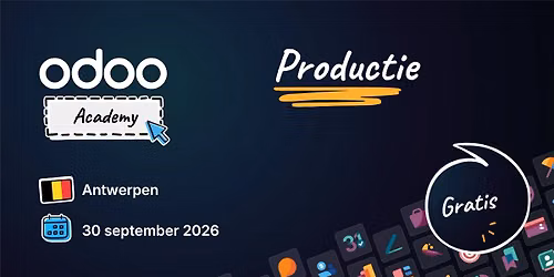 Odoo Academy Productie - Antwerpen