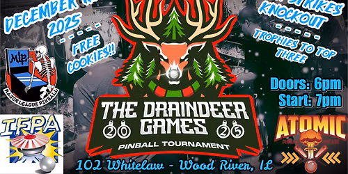 The Draindeer Games 2025 - Pinball Tournament