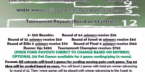 March Bowling Madness Scratch