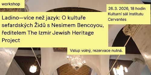 Ladino\u2014v\u00edce ne\u017e jazyk: O kultu\u0159e sefardsk\u00fdch \u017did\u016f s Nesimem Bencoyou