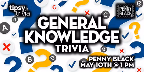 Calgary: Penny Black - General Knowledge Trivia - May 10, 1pm
