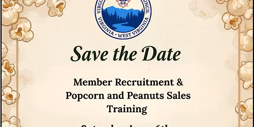 Membership Recruitment\/Popcorn and Peanuts Training