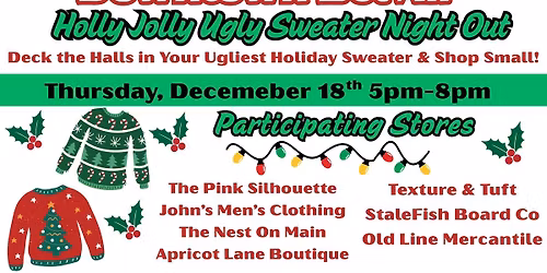 Downtown Bel Air\ud83c\udf84Holly Jolly Ugly Sweater Night Out
