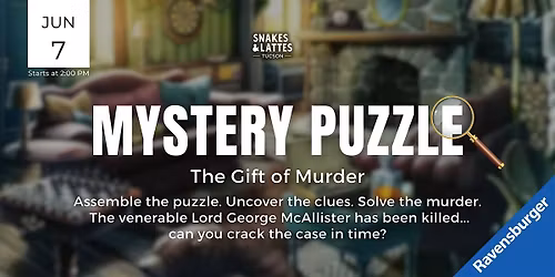 Mystery Puzzle - The Gift of M**der - Snakes & Lattes Tucson