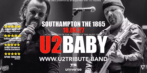 U2BABY \u2022 The 1865 \u2022 Southampton \u2022 18.04.27