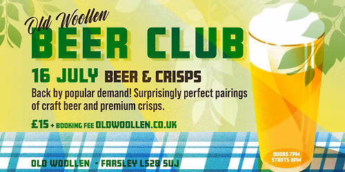 BEER CLUB - 16 JUL