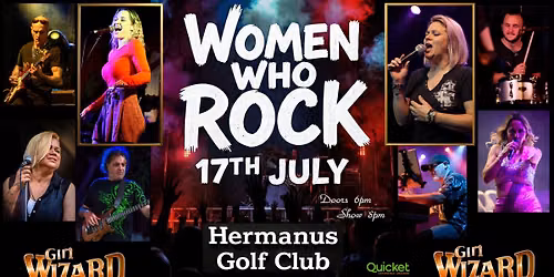 The Women Who ROCK Show - Hermanus Golf Club