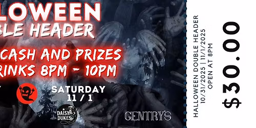 Halloween Double Header 2025
