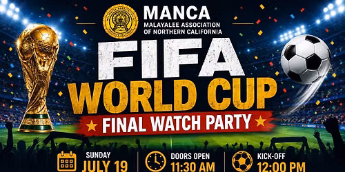 MANCA FIFA World Cup Final Watch Party