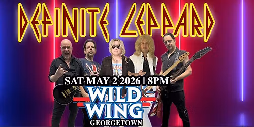Definite Leppard at Wild Wing Georgetown