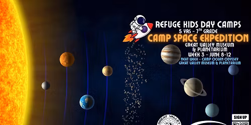 Camp Space Expedition - Refuge Kids Day Camps