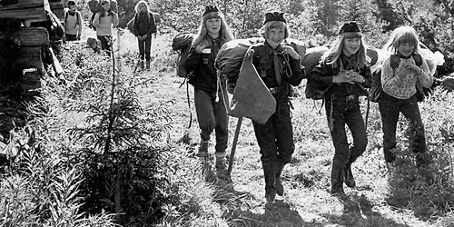 Flickscoutvandring i Stockholm