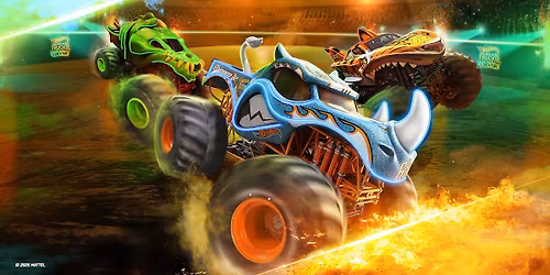 Hot Wheels Monster Trucks Live - Glow-N-Fire