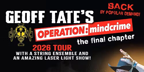 Geoff Tate\u2019s Operation: Mindcrime - The Final Chapter