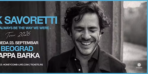 Jack Savoretti u Beogradu