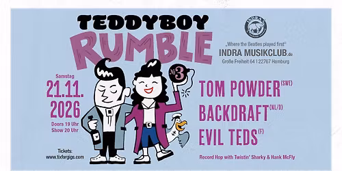 Teddyboy Rumble 3 live in Hamburg