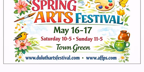 Duluth Spring Arts Festival : Duluth Town Green, 3142 Hill Street, Duluth, GA 30096