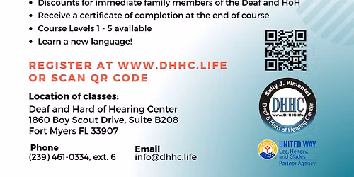 ASL 1 Sign Language Class - Fort Myers