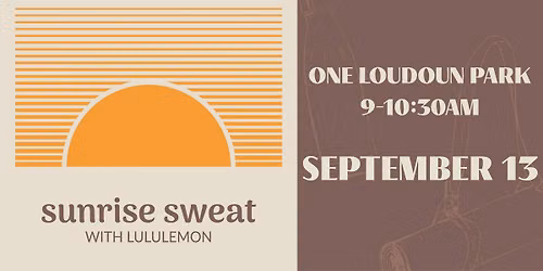 Sunrise Sweat with lululemon 