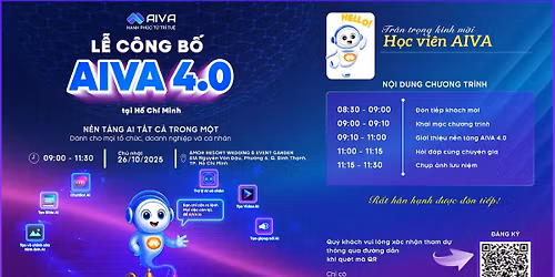 L\u1ec4 C\u00d4NG B\u1ed0 AIVA 4.0 T\u1ea0I H\u1ed2 CH\u00cd MINH