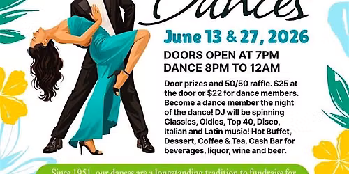 June Saturday Night Social Dance