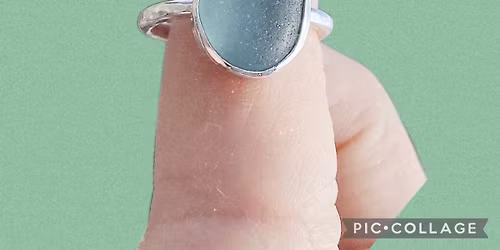 Sea glass ring Workshop