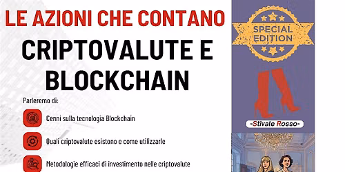 LE AZIONI CHE CONTANO - CRIPTOVALUTE E BLOCKCHAIN