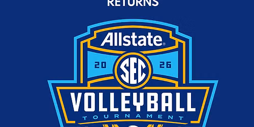 Allstate SEC Volleyball Tournament at Enmarket Arena