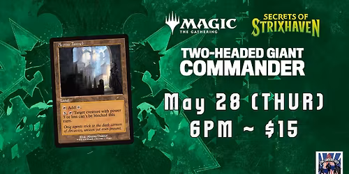 Secrets of Strixhaven 2-Headed Giant Commander