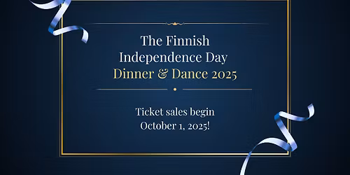 Finnish Independence Day Dinner & Dance 2025