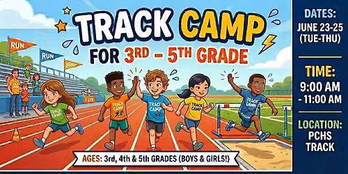 Track Camp for 3rd - 5th Grade