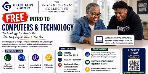 Intro to Computers & Technology: For Adults & Seniors