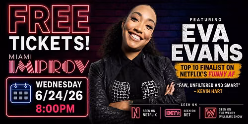 MIAMI IMPROV: FREE Tickets Wednesday 6/24