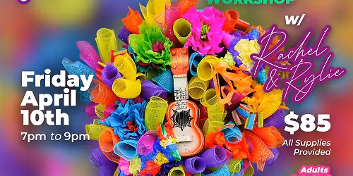 Fiesta & Cinco de Mayo Wreath Workshop at Sew Bonita