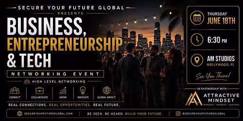 Business Entrepreneurship & Tech Networking Event