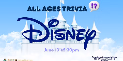 All Ages Disney Trivia