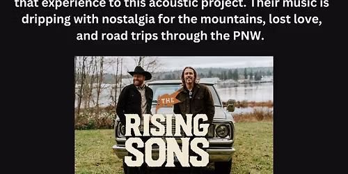 Live Music - The Rising Sons