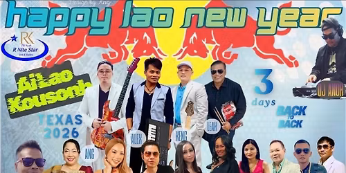 Lao New Year -  3 Days Celebration! 